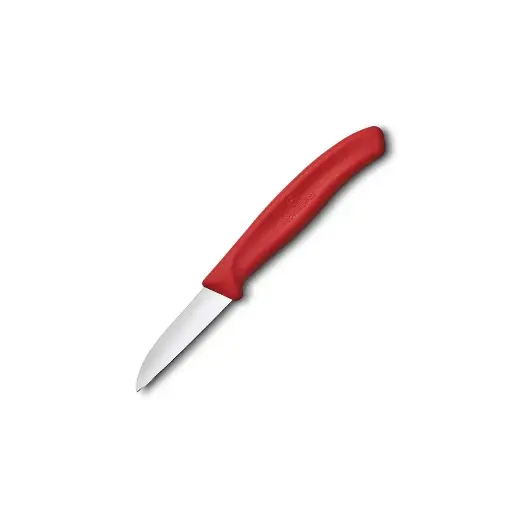 [6.7301] CUCHILLO LEGUMBRES NYLON ROJO RECTO CHICO LISO