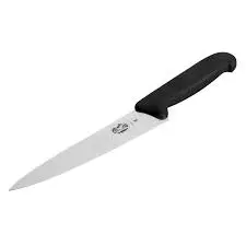 [5.2003.19] CUCHILLO P/CHEF NEGRO 19CM